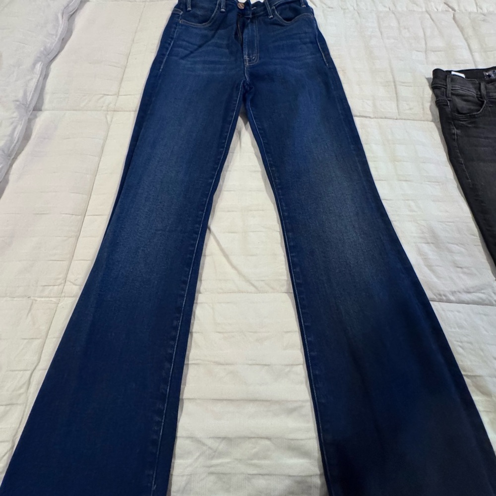 MOTHER The Hustler Ankle fray Jeans 26